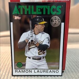 Topps Athletics Baseball Card